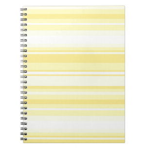 Carnet Rayures citron