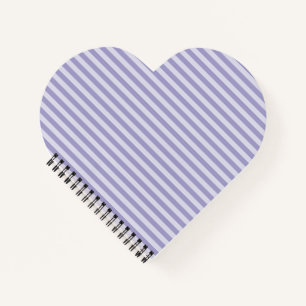 Carnet Rayures violettes