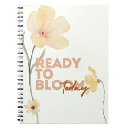 Carnet Ready to Bloom Notebook