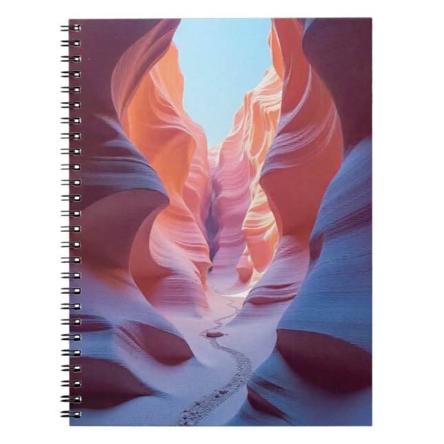 Carnet "Réalités superposées – Canyon de Code & Mémoire" (Devant)