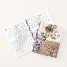 RECEPES - Heirloom Cadeau grand-mère maman maman