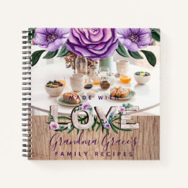 Carnet RECEPES - Heirloom Cadeau grand-mère maman maman