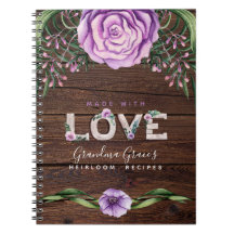 RECEPES - Heirloom Cadeau grand-mère maman maman