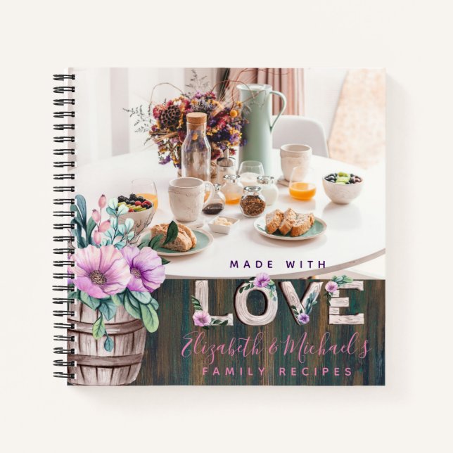 Carnet RECEPES - Heirloom Cadeau grand-mère maman maman (Devant)