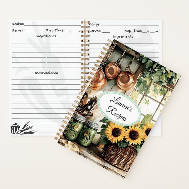Carnet Recette (À l'intérieur)
