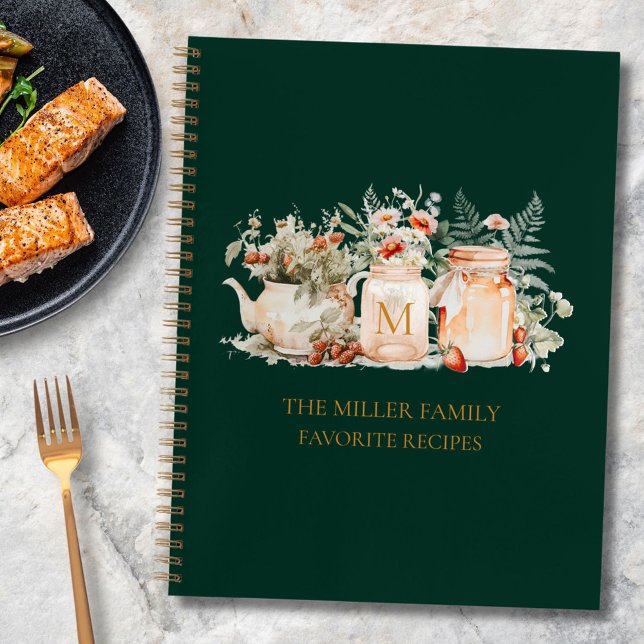 Carnet Recette de la famille botanique de la forêt monogr (In situ)