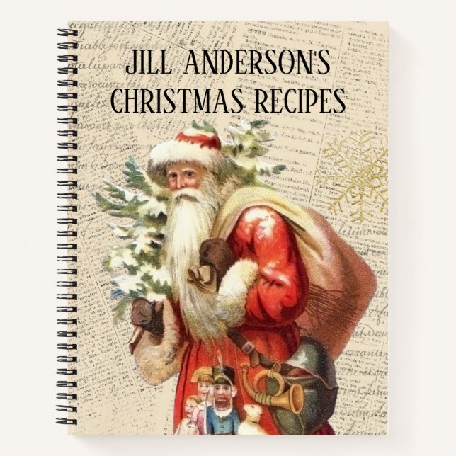 Carnet Recette de Noël (Devant)