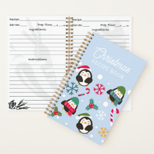 Carnet Recette de pingouin de Noël