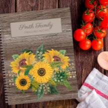 Recette personnalisée de tournesols jaunes en bois