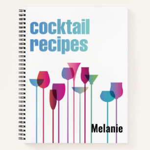 Carnet Recettes de cocktails Personnalisées