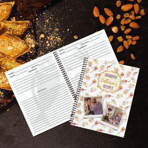 Carnet Recettes de grand-mère personnalisées,