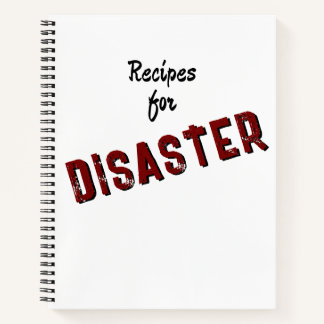 Carnet Recettes Pour La Catastrophe - Spiral Manuel