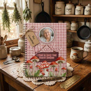 Carnet Recettes secrètes grand-mère personnalisées Photo