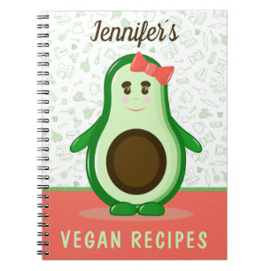 Carnet Recettes végétaliennes personnalisées
