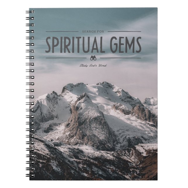 Carnet Recherche des gemmes spirituelles (Devant)