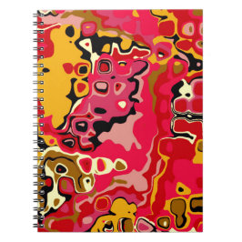 Carnet Red ABSTRACTION - Mosaic