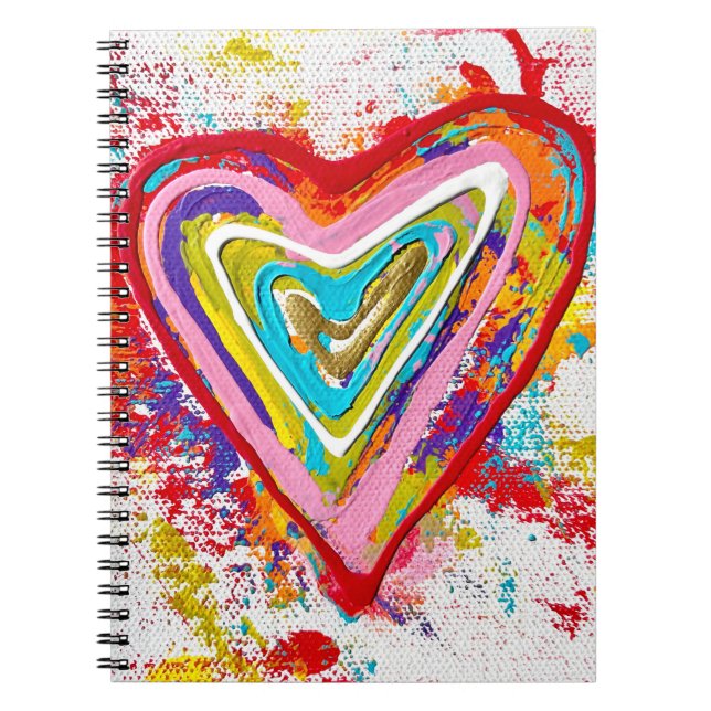 Carnet Red Heart (Devant)