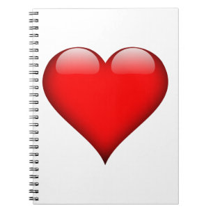 Carnet Red Heart Love
