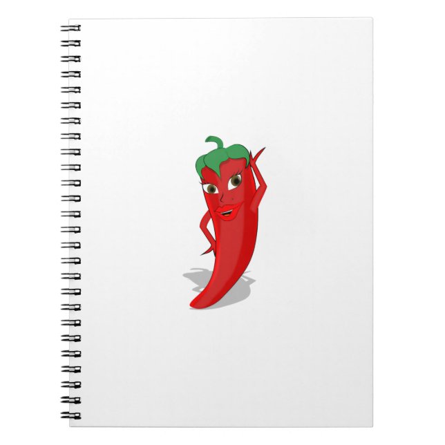 Carnet Red Hot Pepper Diva (Devant)