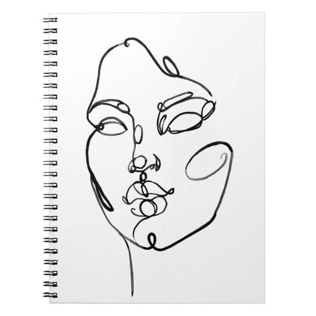 Carnet Réflexions linéaires - Face (Devant)