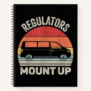 Carnet Régulateurs vintages Rétro Monter Funny Maman
