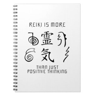 Carnet Reiki, une pensée positive Cadeaux spirituels