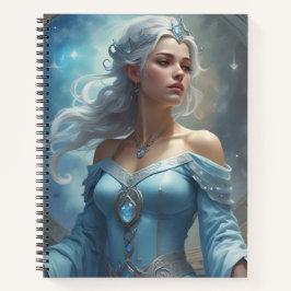 Carnet Reina de Azul y Plata