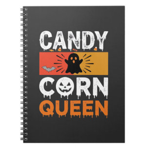 Carnet Reine de bonbons de Halloween SVG Design
