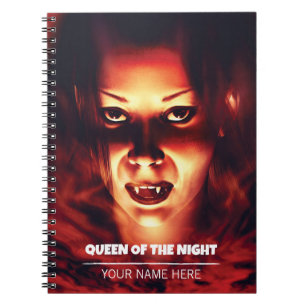 Carnet Reine de la Nuit. Femme vampire