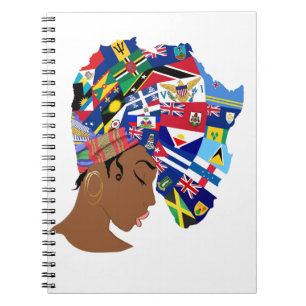 Carnet Reine des Caraïbes afro