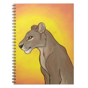 Carnet Reine Lioness