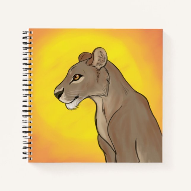 Carnet Reine Lioness (Devant)