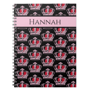 Carnet Reine Princesse Crown