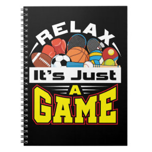Carnet Relax C'est juste un jeu PE Enseignant Gym Coach