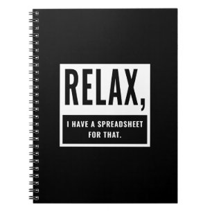 Carnet Relax J'Ai Une Feuille Pour Ce Comptable CPA