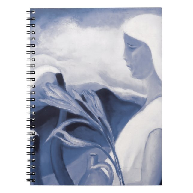 Carnet Remix de Fille en blanc avec cheminées d'usine et  (Devant)