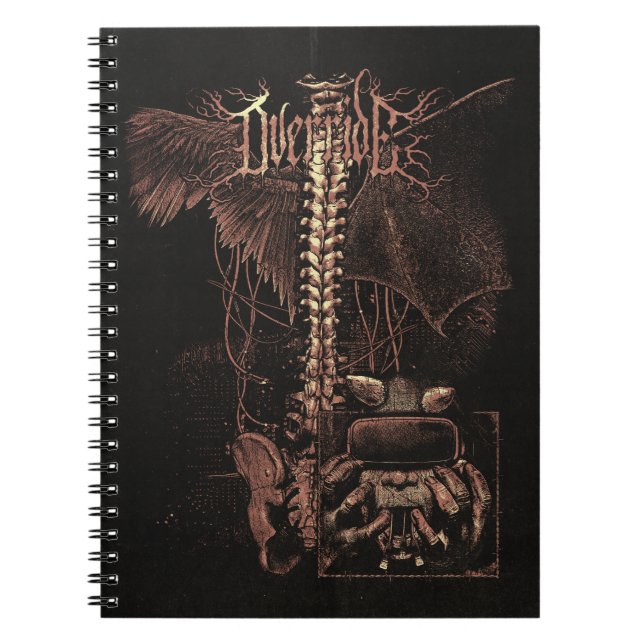 Carnet Remplacer - Techno-Goth Streetwear Design (Devant)