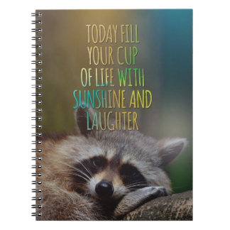 Carnet Remplissez votre tasse de citation de motivation