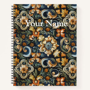 Carnet Renaissance italienne en bleu