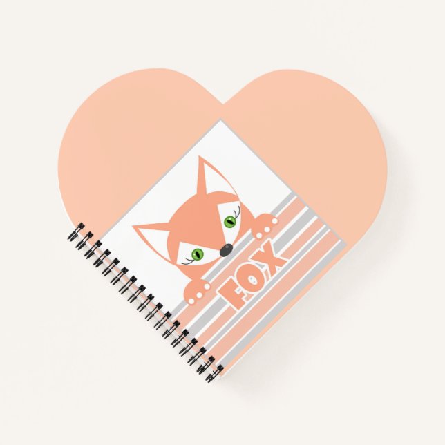 Carnet Renard petit et curieux (Devant)