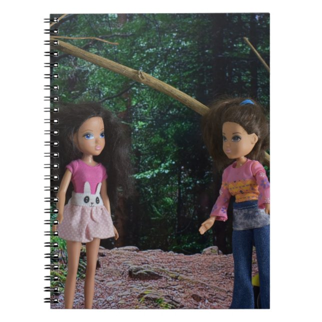 Carnet Rencontre avec ma sœur dans la forêt (Devant)