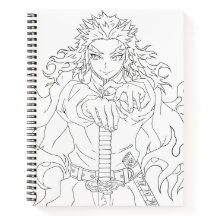 Rengoku inspired manga style