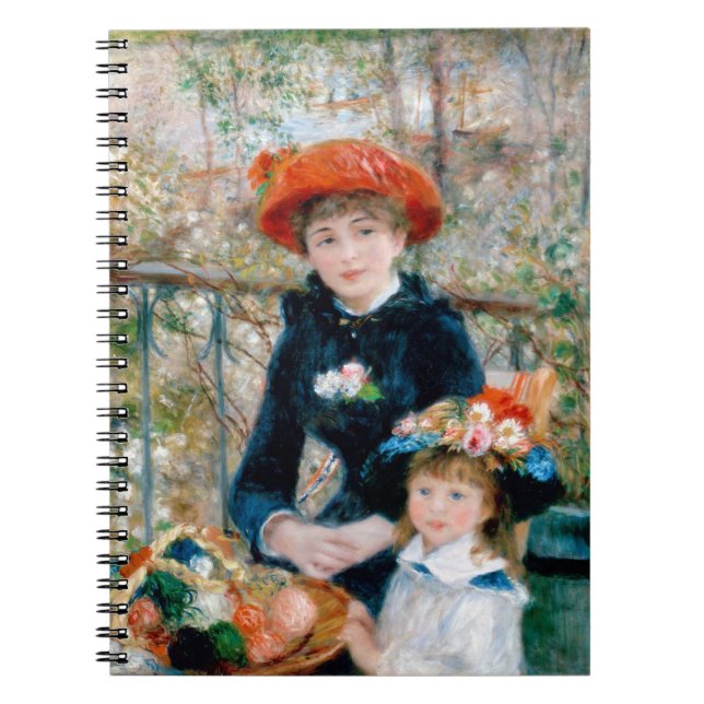 Carnet Renoir "Deux Soeurs (Sur La Terrasse)" (Devant)