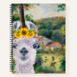 Carnet Renoir Environs de Briey et Fancy Llama
