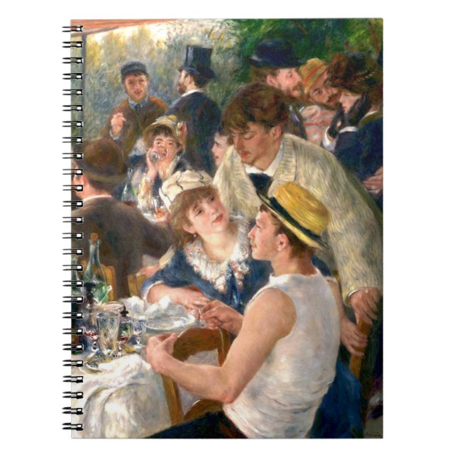 Carnet Renoir French Luncheon Booking Party (Devant)