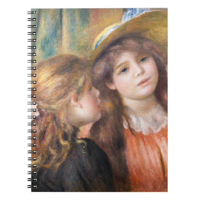 Carnet Renoir - Portrait de deux petites filles (Devant)