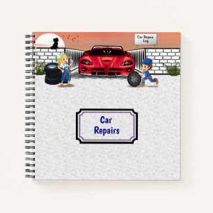Carnet Réparation de voiture