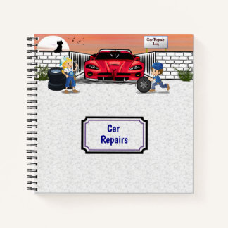 Carnet Réparation de voiture