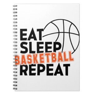 Carnet Répéter le basketball du sommeil