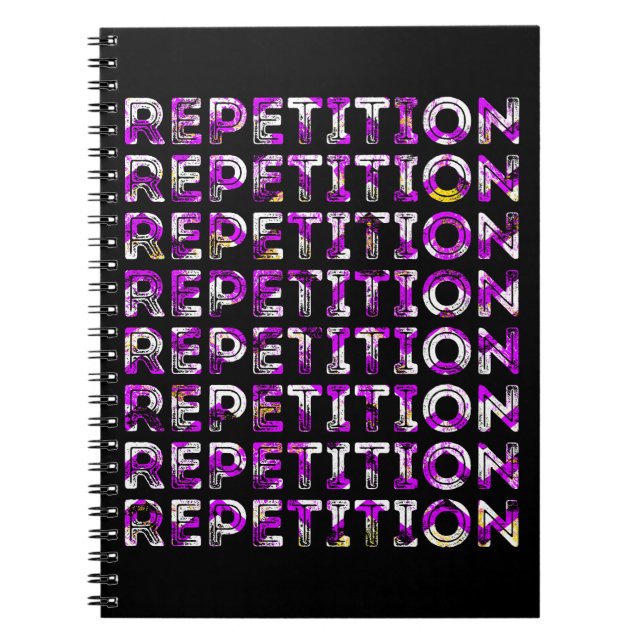 Carnet Répétition (Devant)